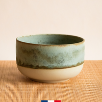 bol grès pour matcha balade dans les théiers - vert
